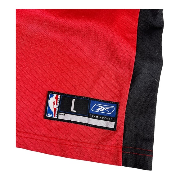 NBA Toronto Raptors Reebok Villanueva Jersey #31 Mens Large Retro Red/Black - Picture 6 of 6